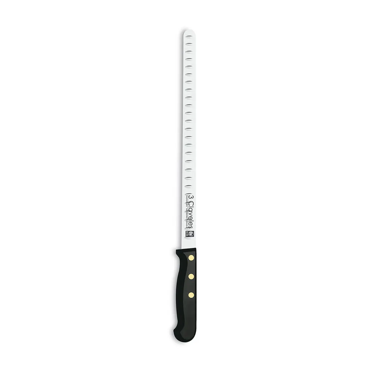 Coltello per Prosciutto 3 Claveles Pom 29 cm Acciaio inossidabile