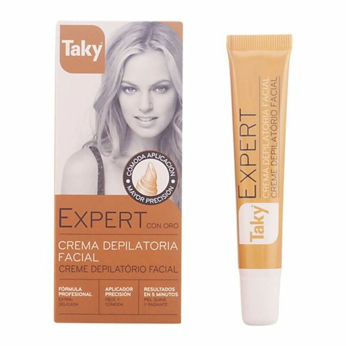 Crema Depilatoria Viso Taky Expert Oro (20 ml)