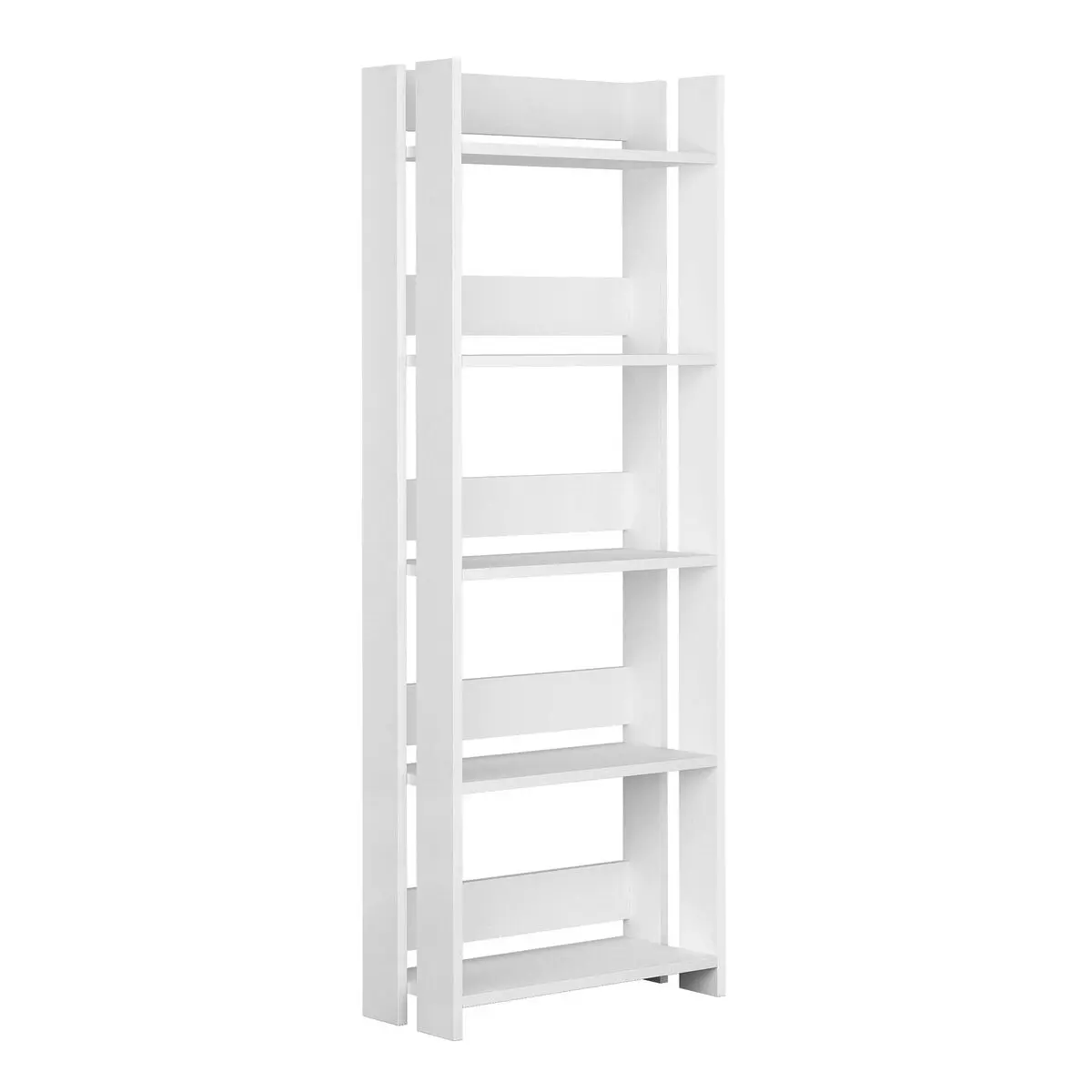 Libreria Alexandra House Living Bianco Legno MDP 57 x 155 x 25 cm 5 Mensole