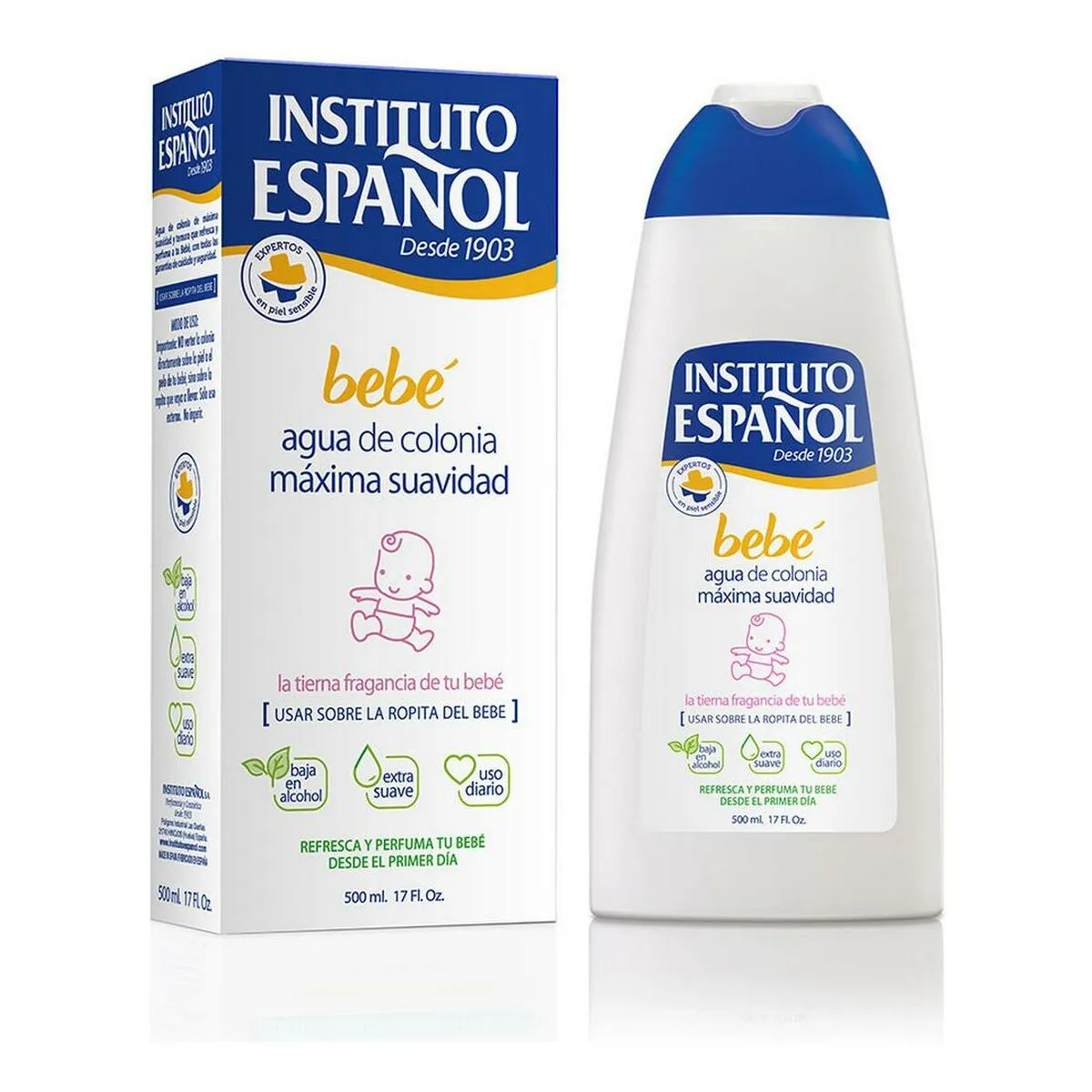 Profumo per Bambini Bebé Instituto Español Bebé EDC 500 ml