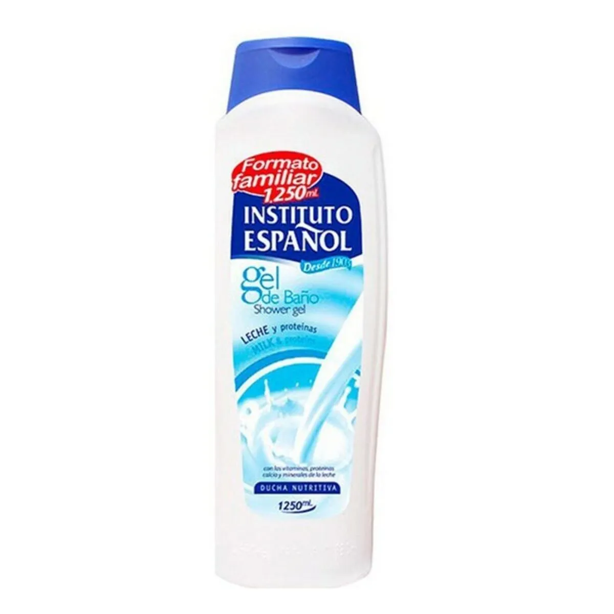 Gel Doccia Leche Y Vitaminas Instituto Español (1250 ml)