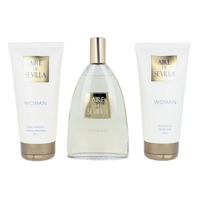 Cofanetto Profumo Donna Woman Aire Sevilla 8411047136102 EDT (3 pcs) 3 Pezzi