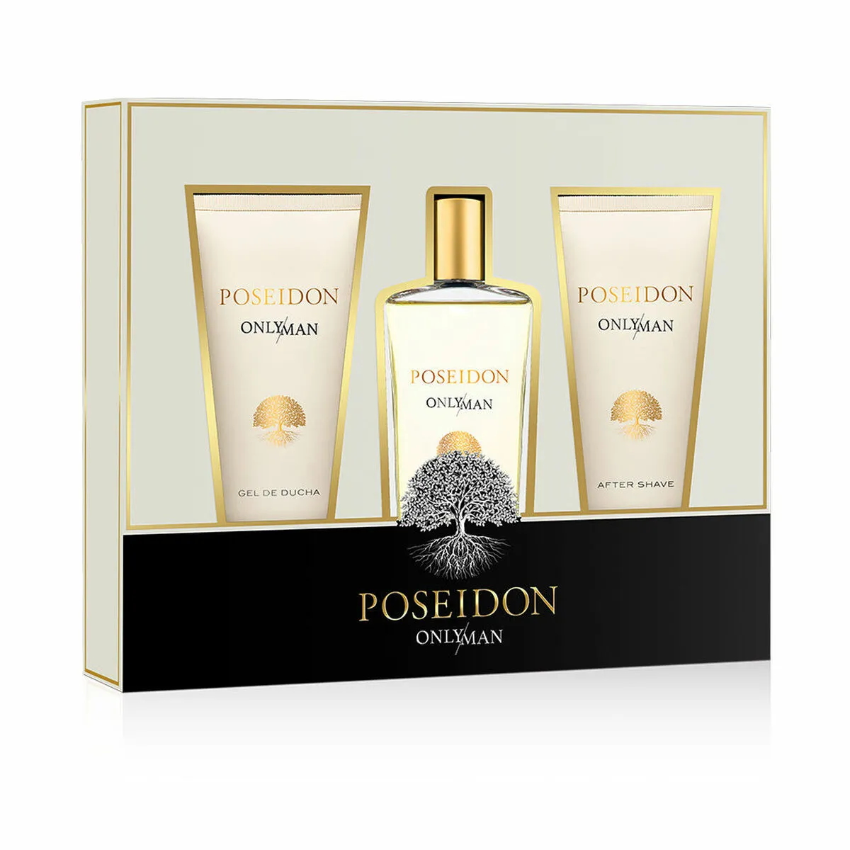 Cofanetto Profumo Uomo Poseidon EDT Only Man 3 Pezzi