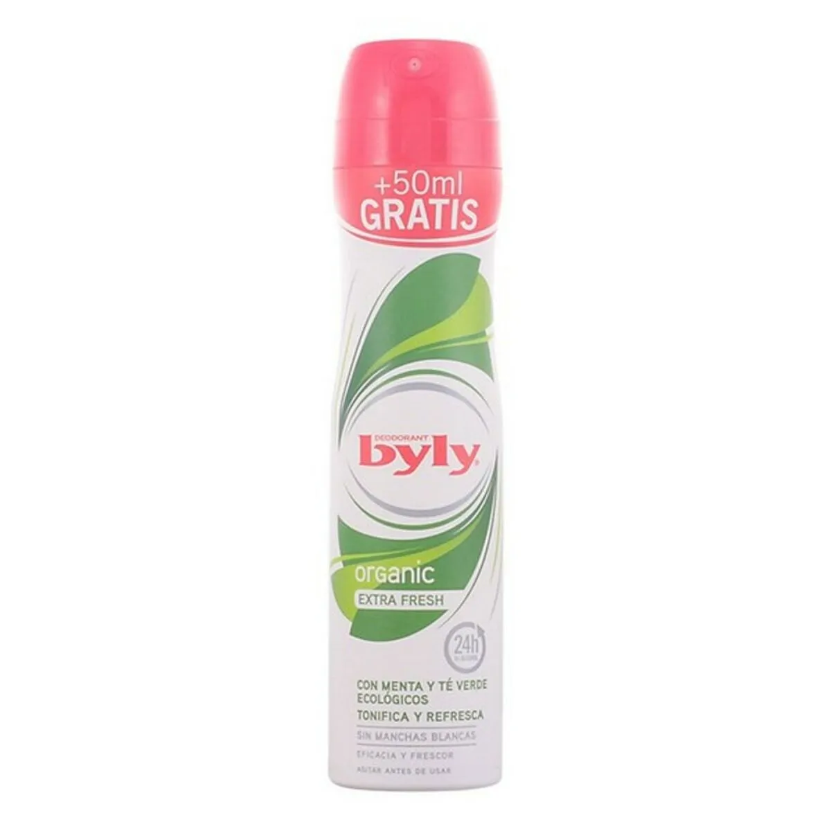 Deodorante Spray Organic Extra Fresh Byly (200 ml)