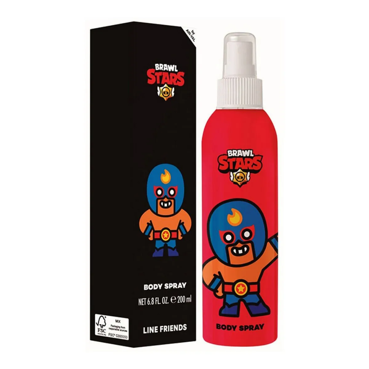 Acqua di Colonia per Bambini Air-Val Brawl Stars 200 ml