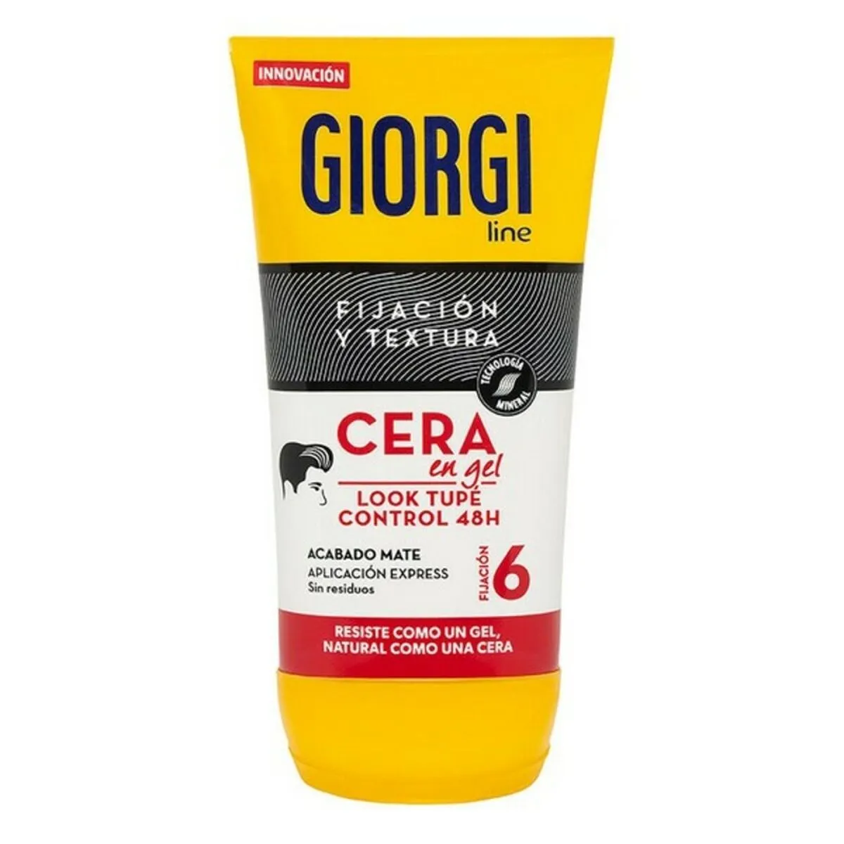 Cera di Fissaggio Forte Fijación y Textura Giorgi Look Tupe (145 ml)