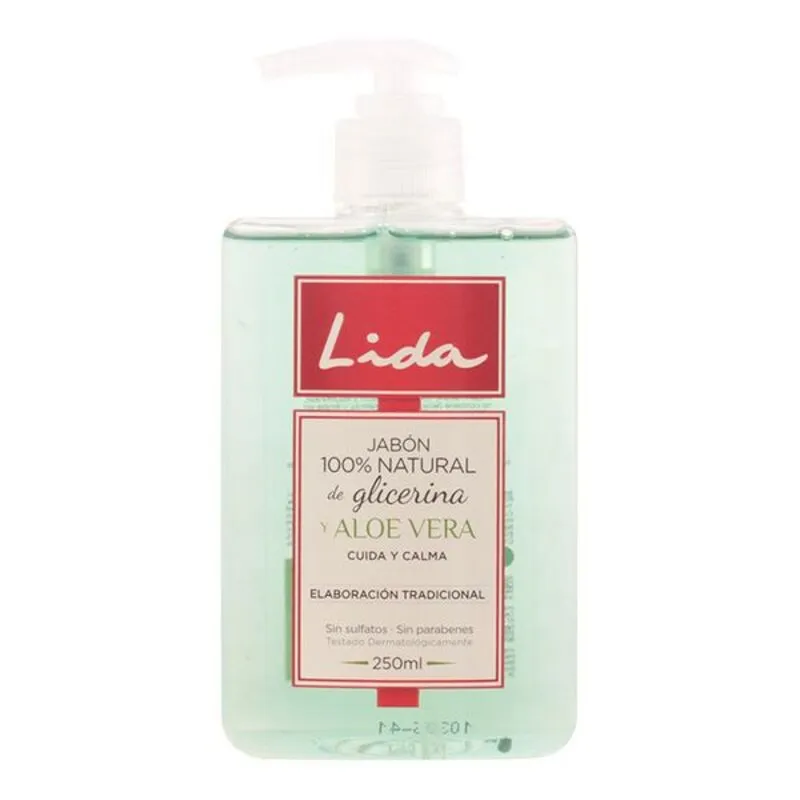 Sapone per le Mani alla Glicerina e Aloe Vera Lida (250 ml)