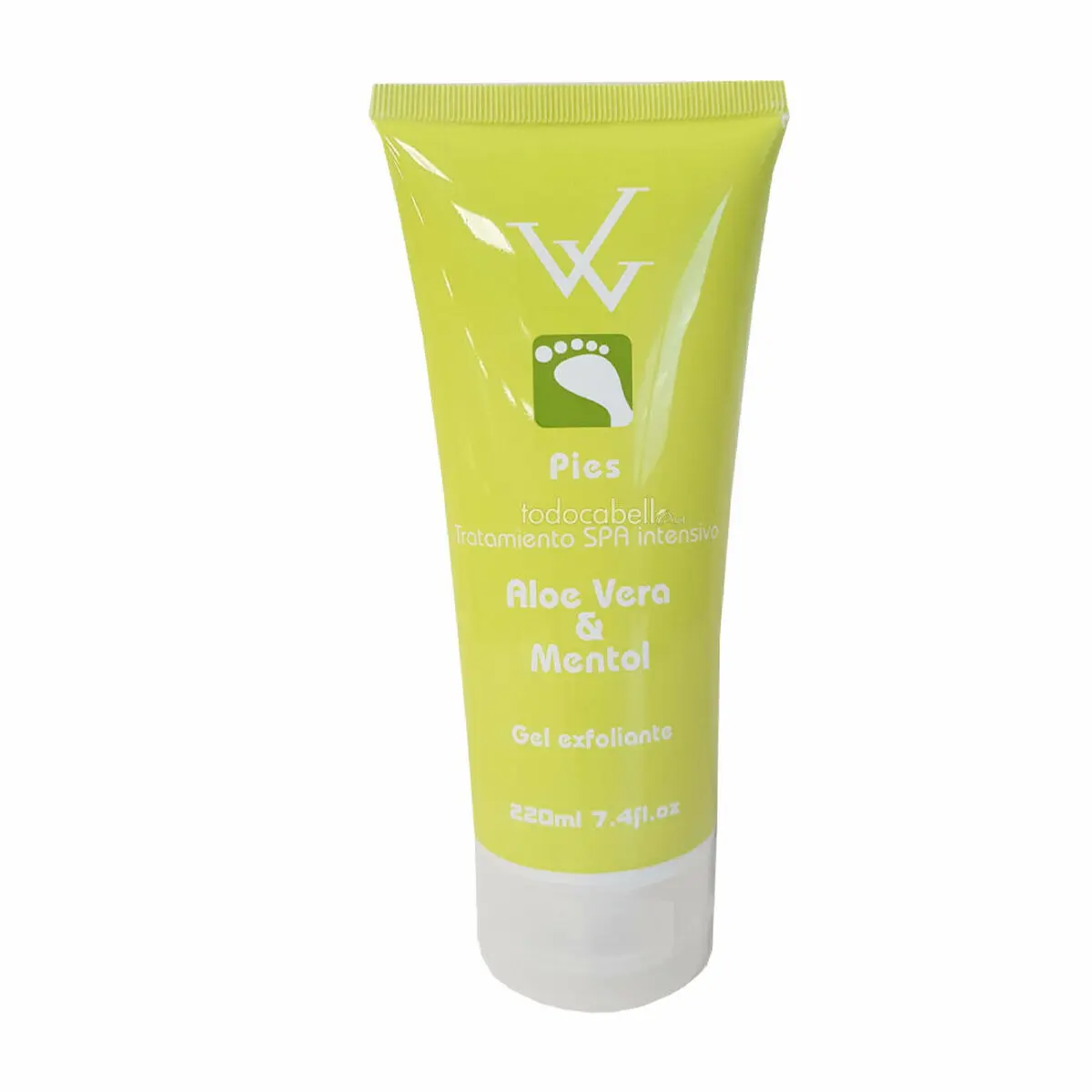 Esfoliante per Piedi Walkiria Aloe Vera Mentolo (220 ml)