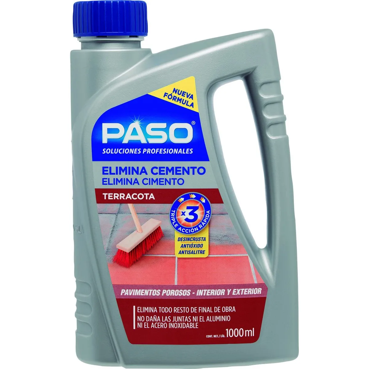 Solvente per cemento Paso 700111 Terracotta 1 L