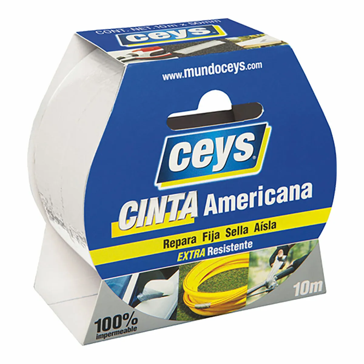 Nastro americano Ceys Bianco (10 m x 50 mm)