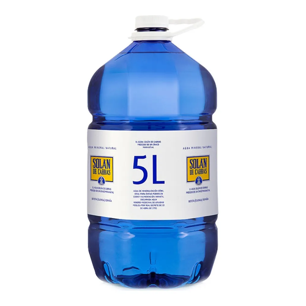 Acqua minerale naturale Solan De Cabras (5 L)