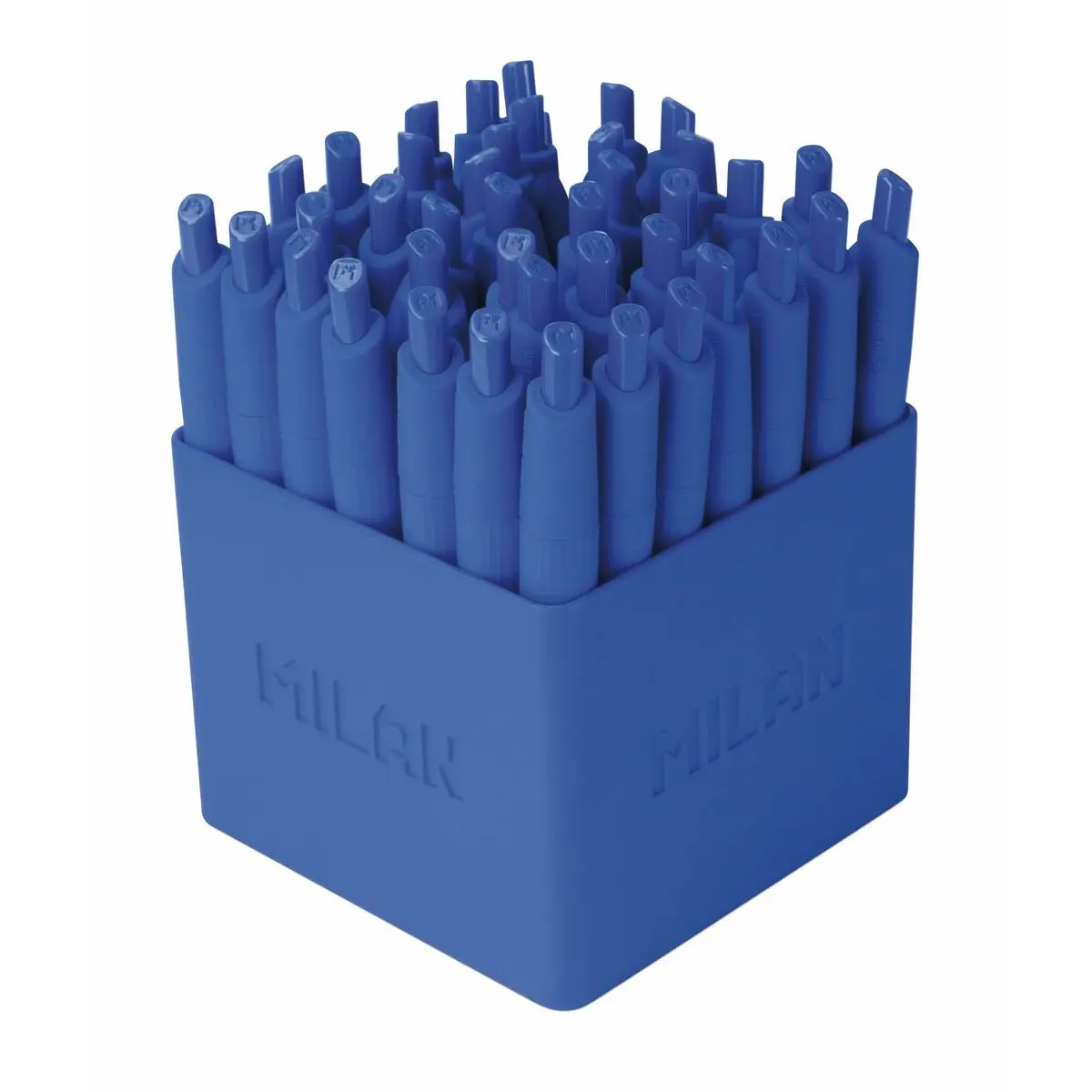 Penna a inchiostro liquido Milan 176530140 Azzurro 1 mm (40 Unità)