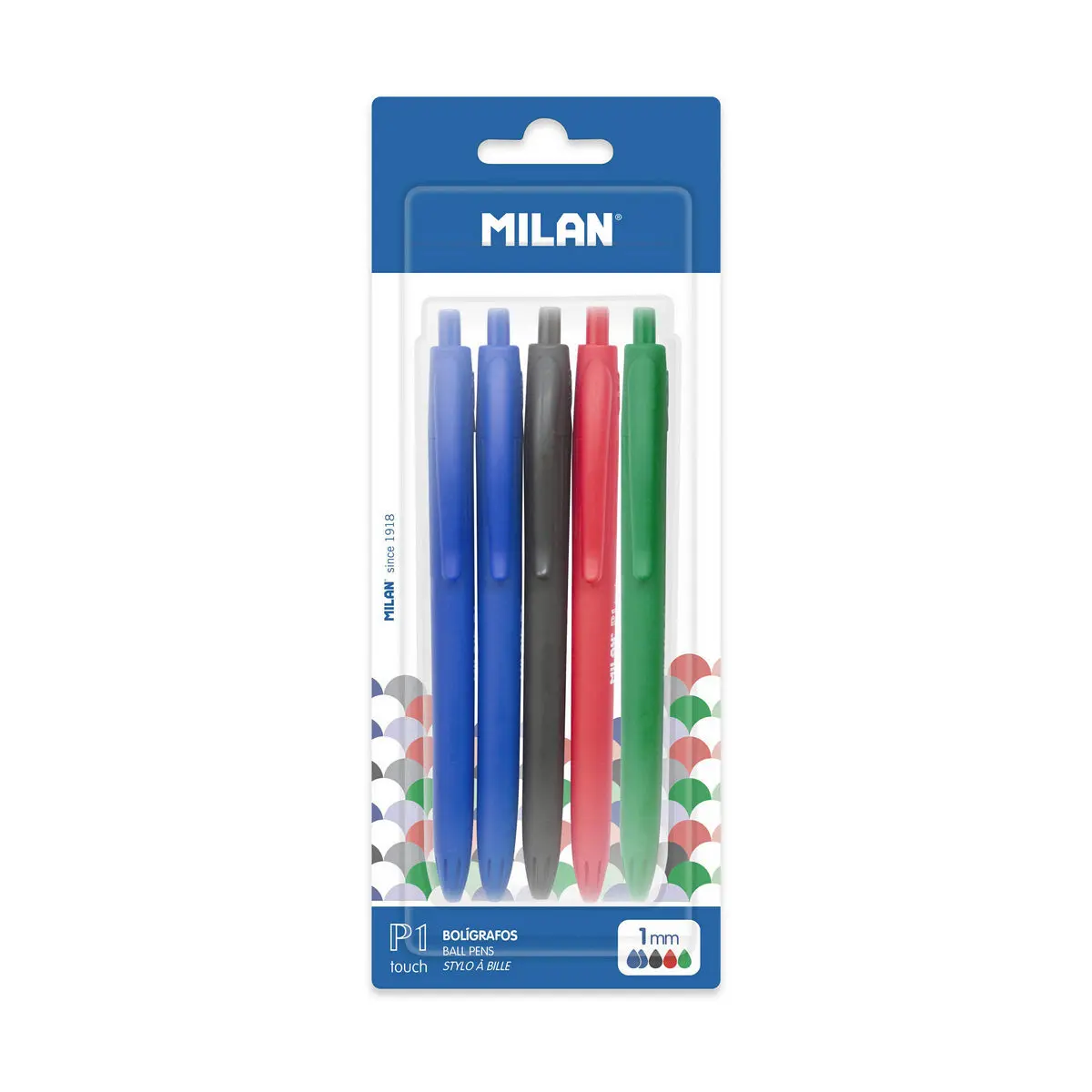 Set di Penne Milan BWM10321 Bianco