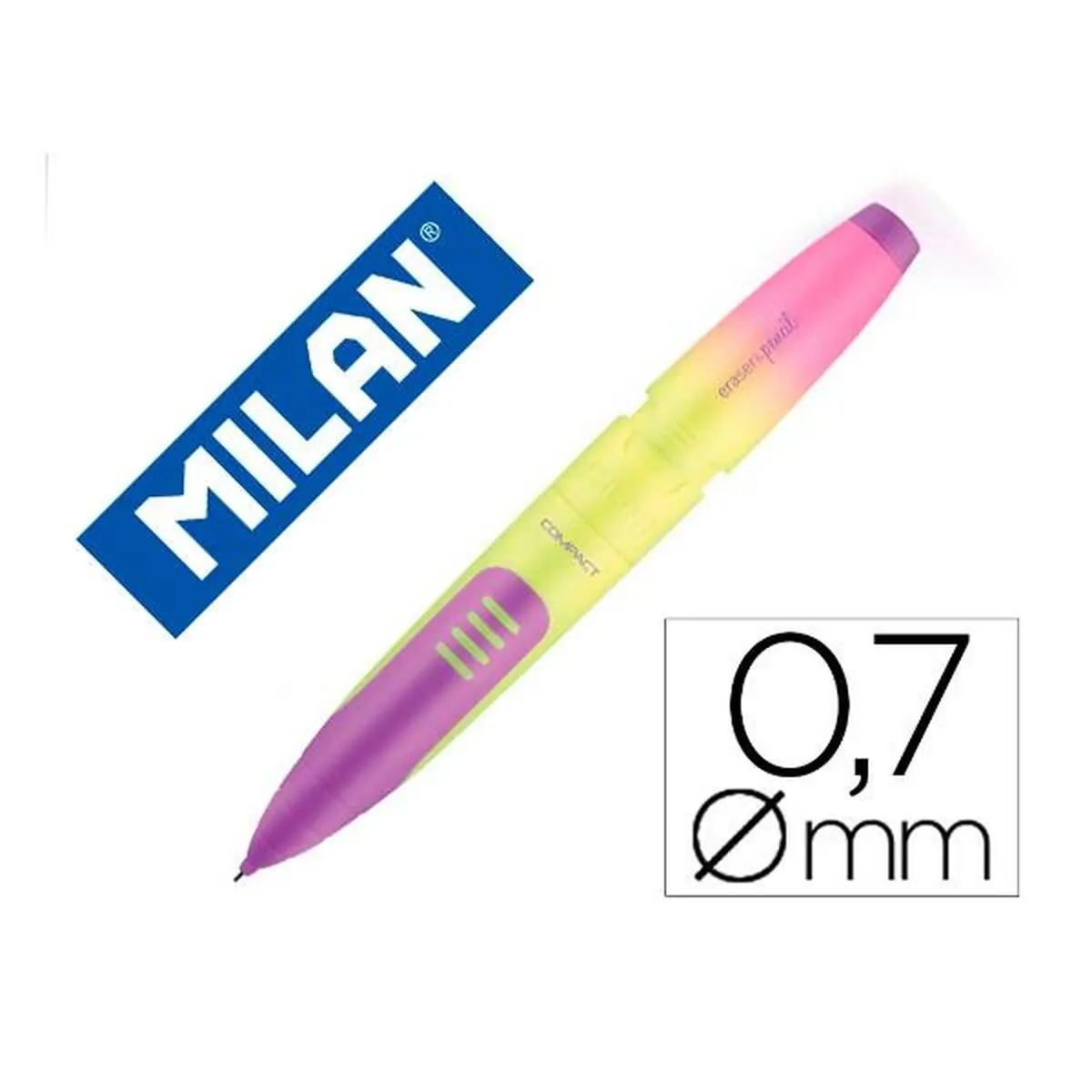 Portamine Milan 18502920SN Giallo Nero Multicolore (20 Pezzi)