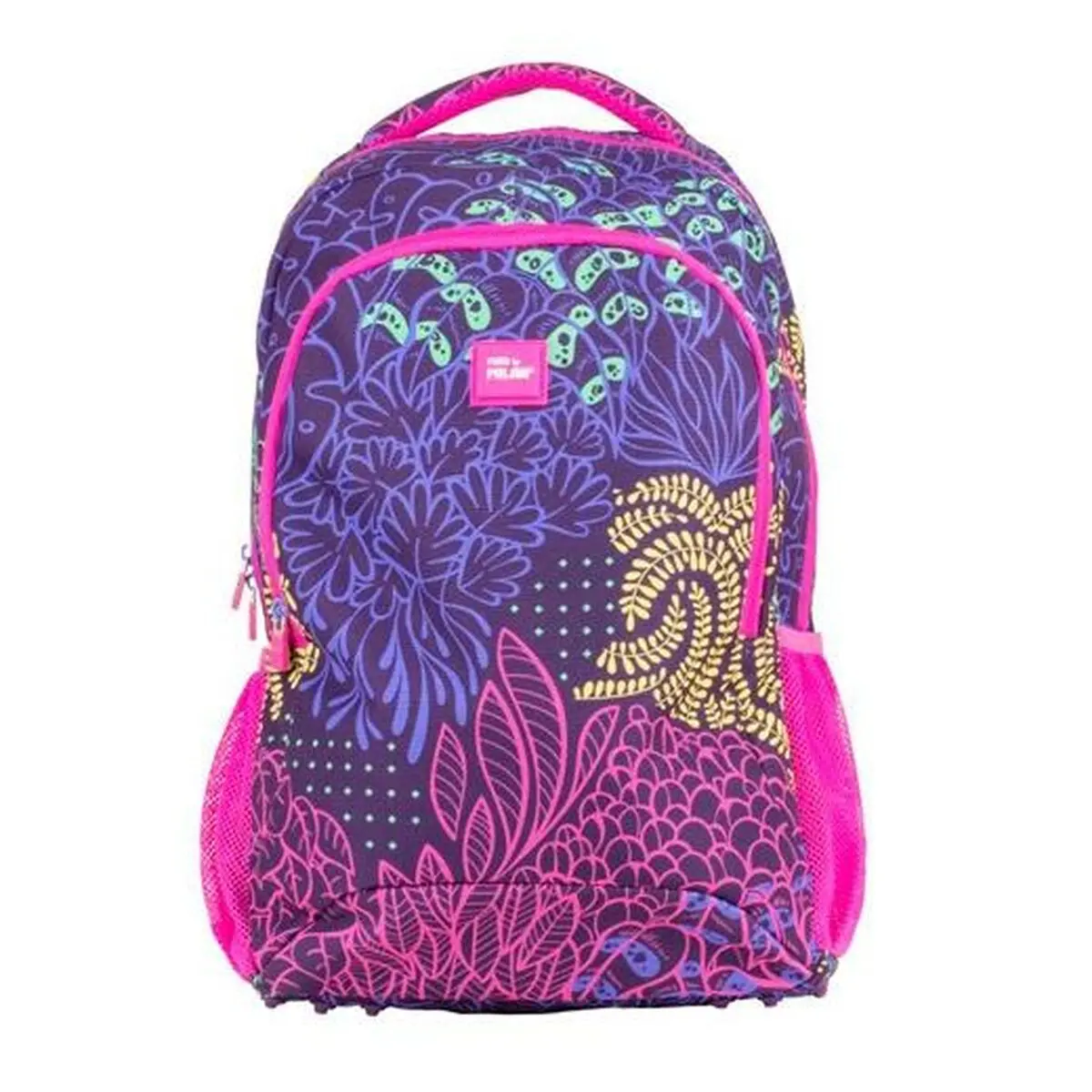 Zaino Scuola Milan Fucsia 45 x 30 x 12 cm