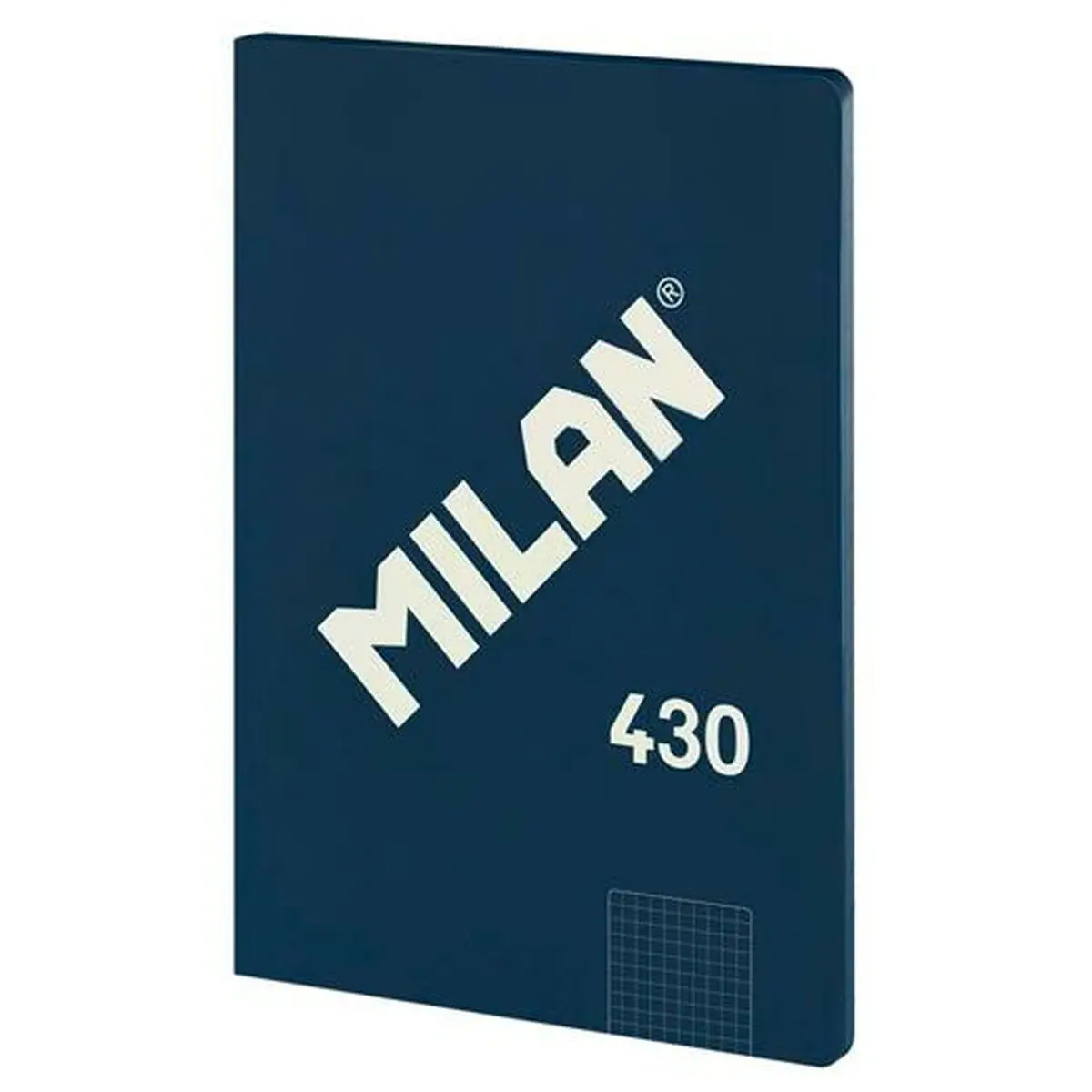 Quaderno Milan 1918 Blu Marino A4 Con griglia