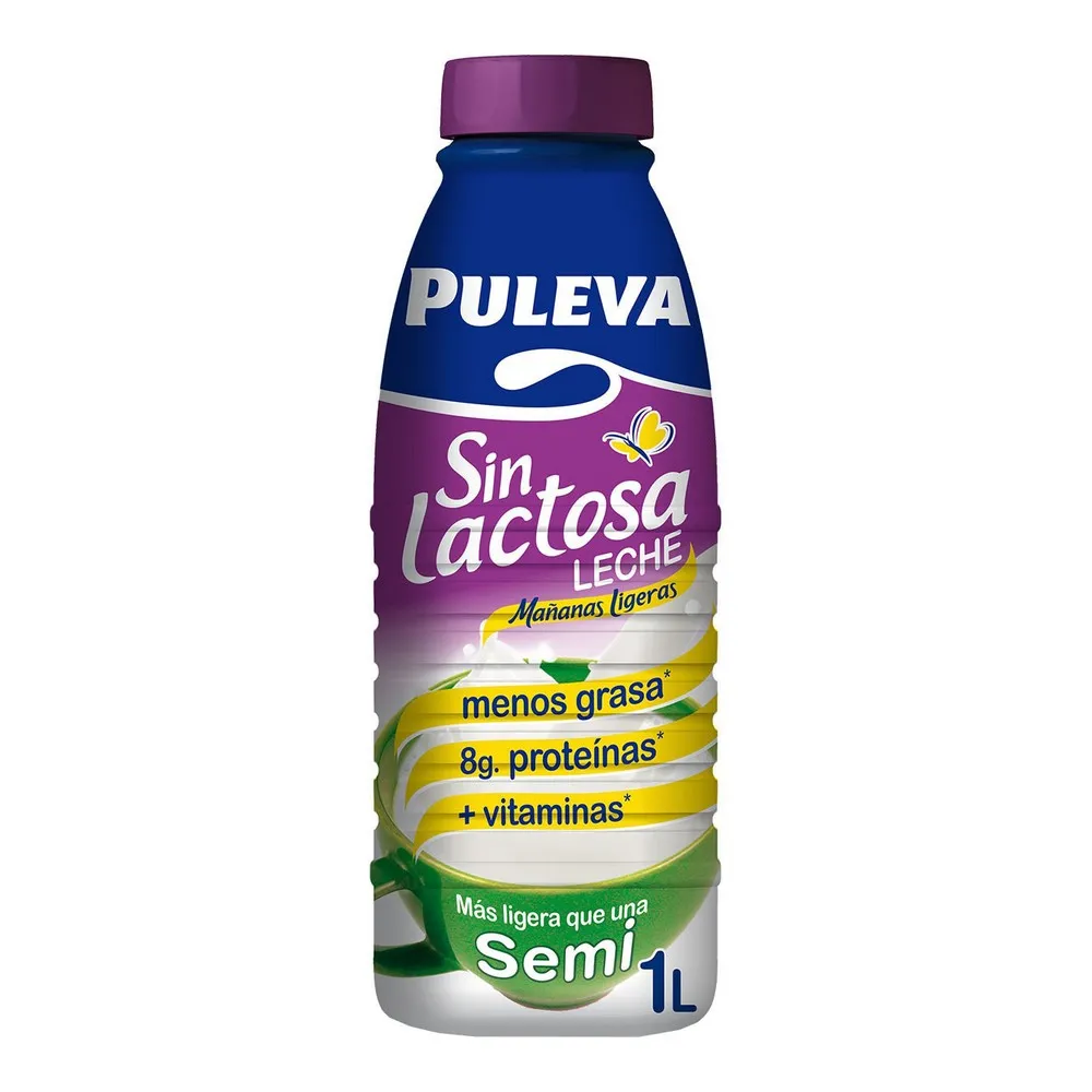 Latte parzialmente scremato Puleva Senza lattosio (1 L)