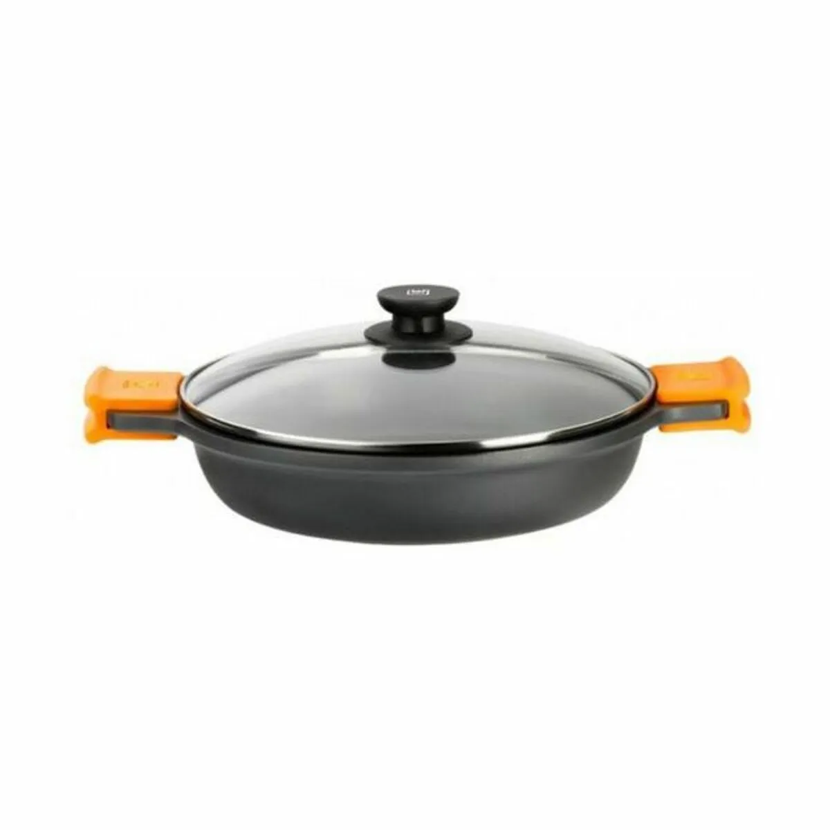 Casseruola BRA EFFICIENT 0,8 L Alluminio Nero Alluminio fuso Ø 16 cm 1 L