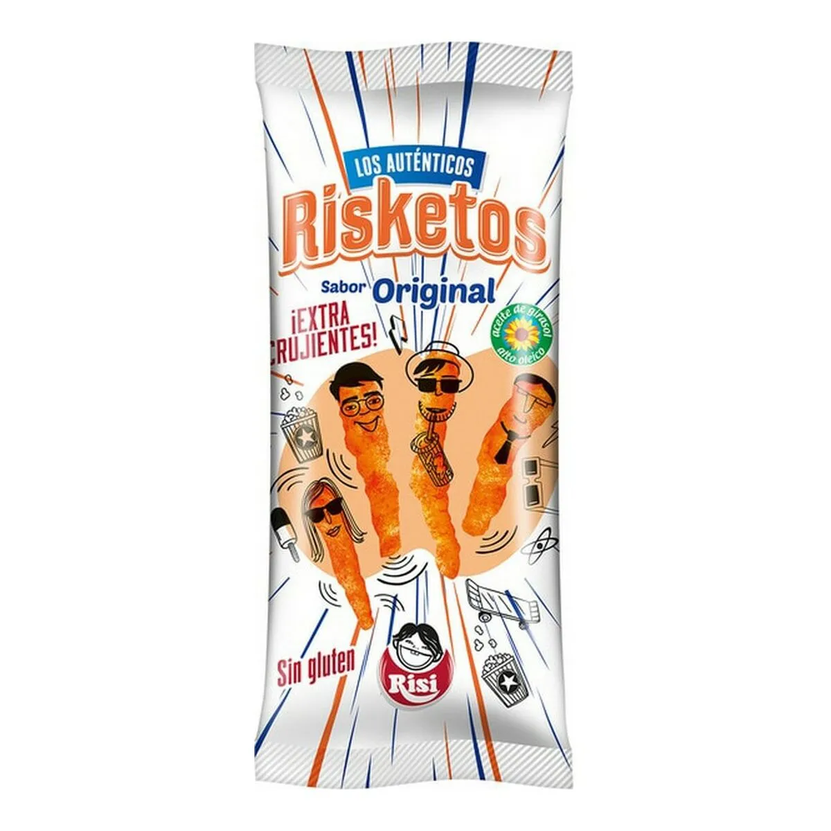 Snacks Risi Risketos Formaggio (120 g)