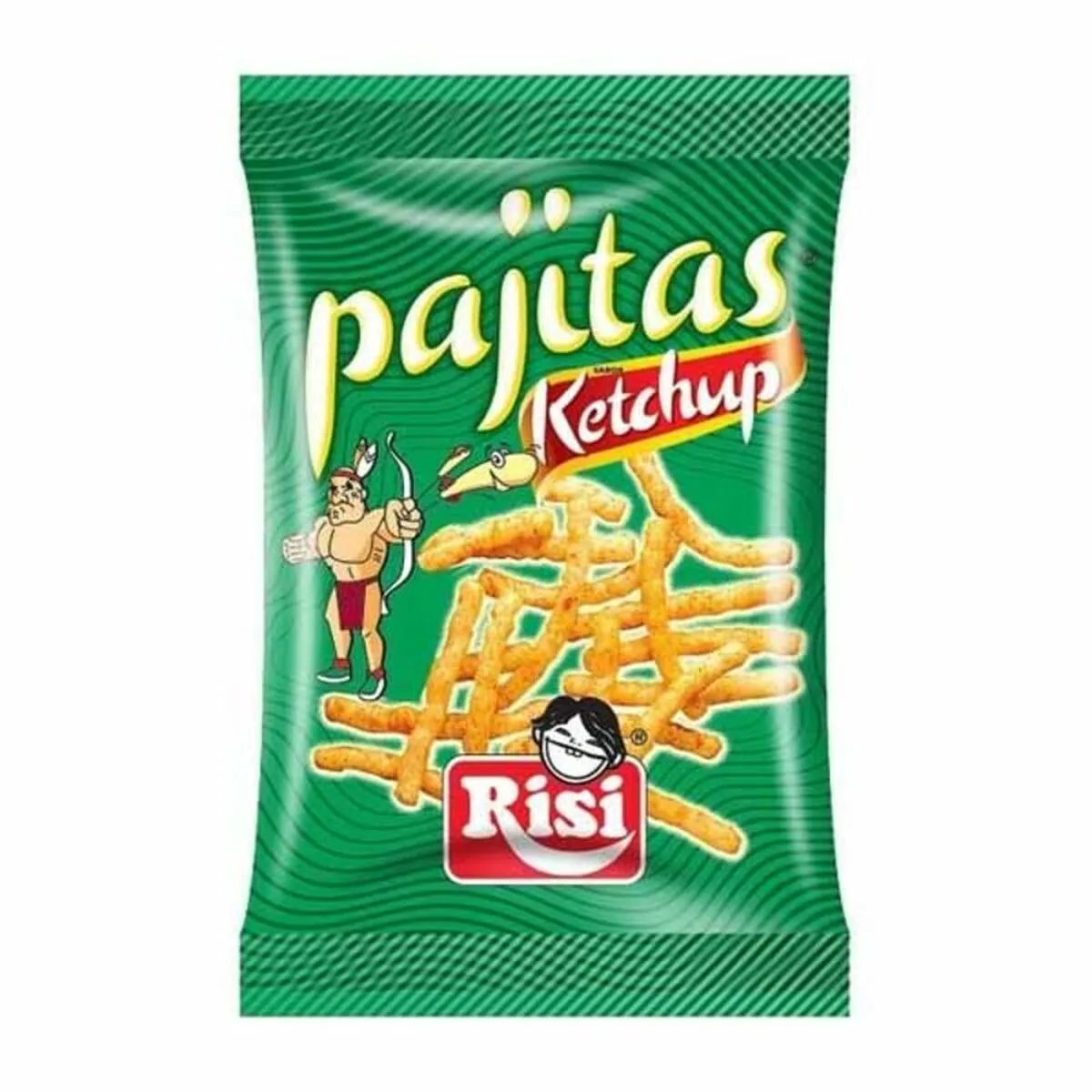 Snacks Risi Pajitas Ketchup (100 g)