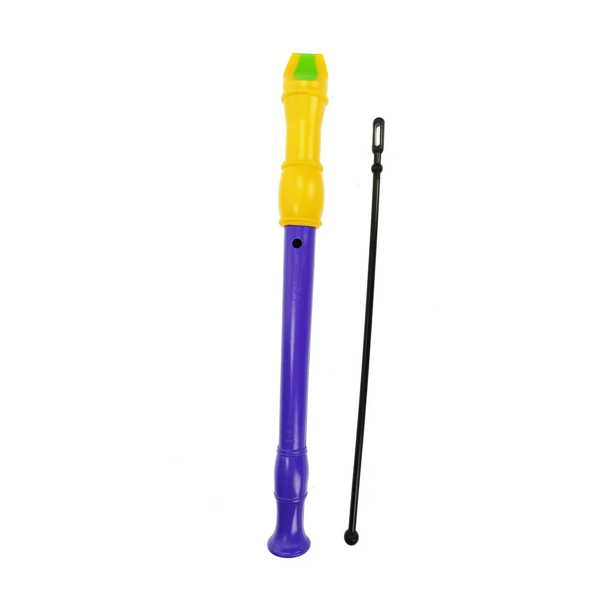 Flauto Dolce Reig Viola Giallo Con custodia