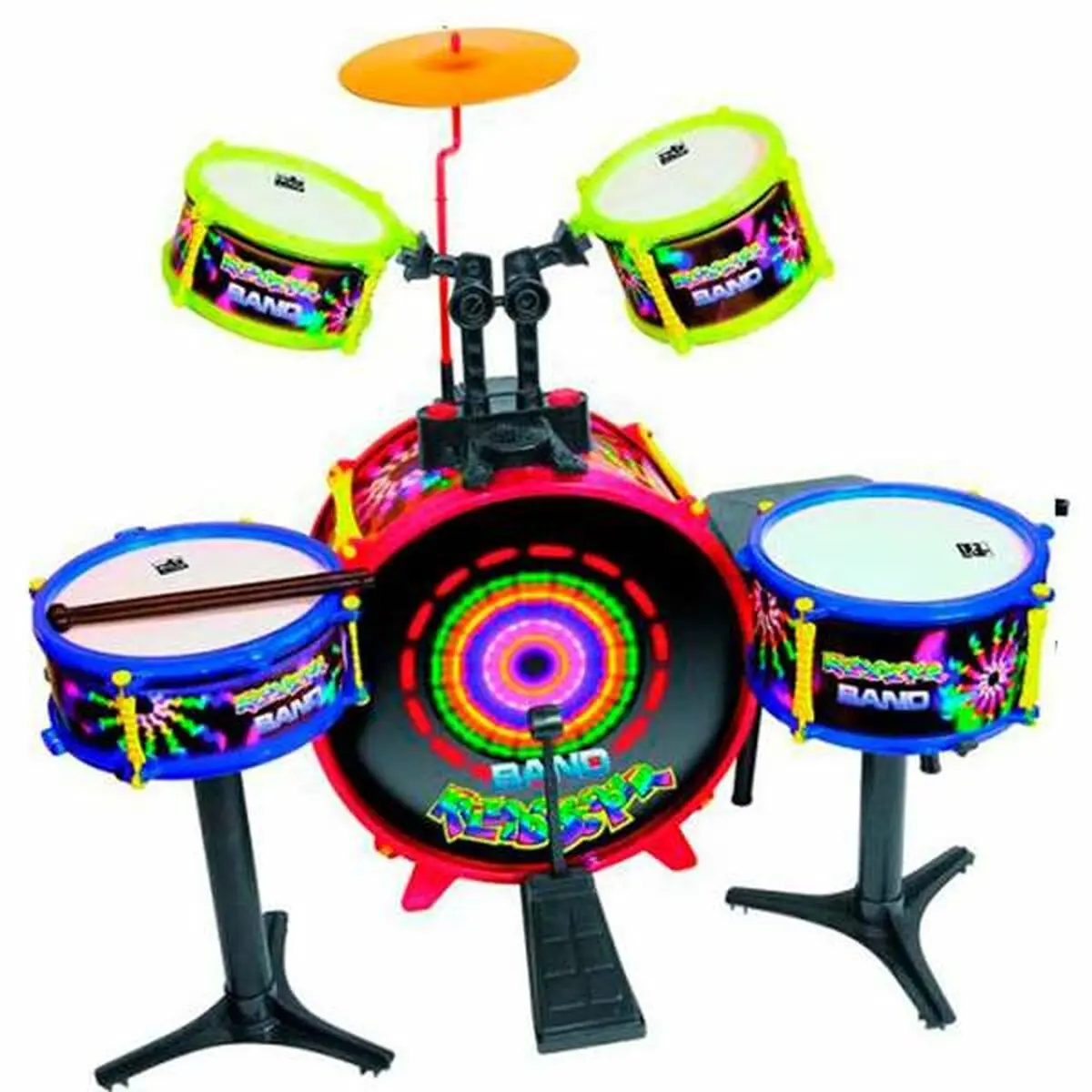 Batteria Musicale Reig Kaleidoscoper  75 x 68 x 54 cm Per bambini