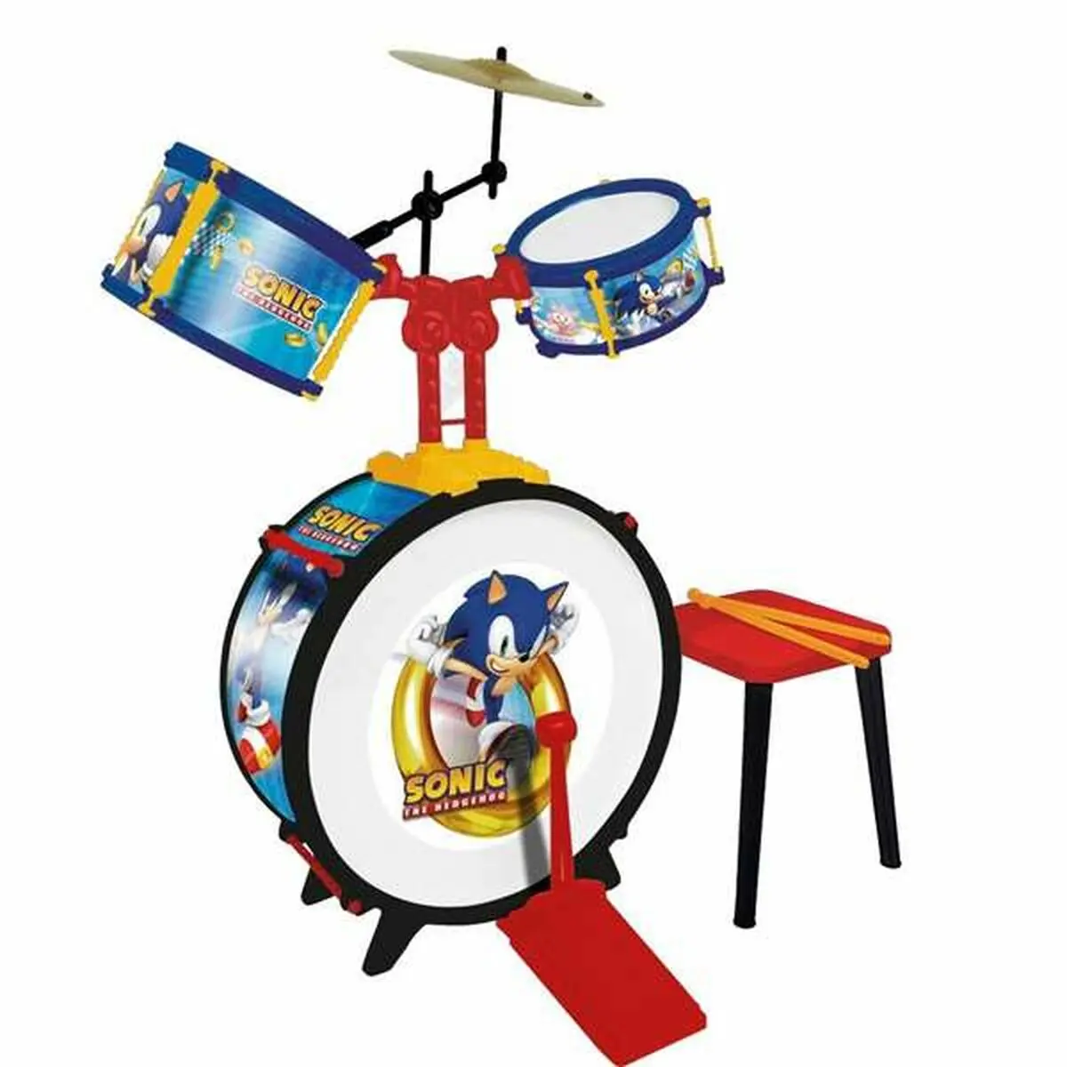 Batteria Musicale Sonic Per bambini