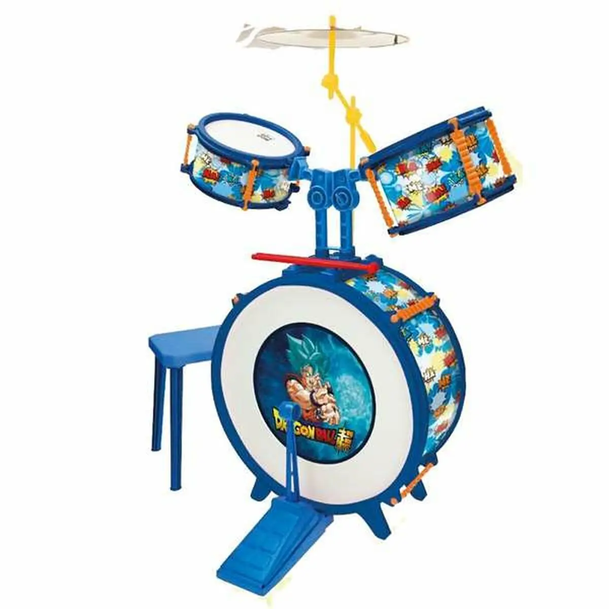 Batteria Musicale Dragon Ball Per bambini