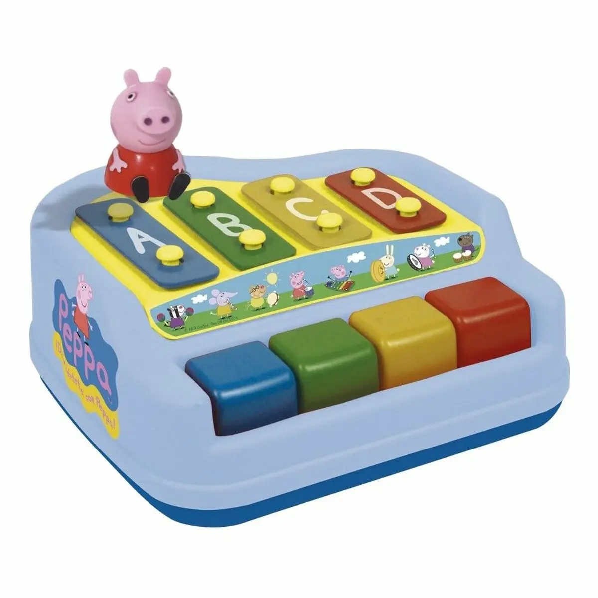 Xilofono Peppa Pig Plastica Per bambini Statua 20 x 15 x 15 cm