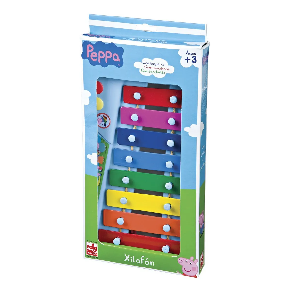 Giocattolo Musicale Peppa Pig Xilofono Plastica