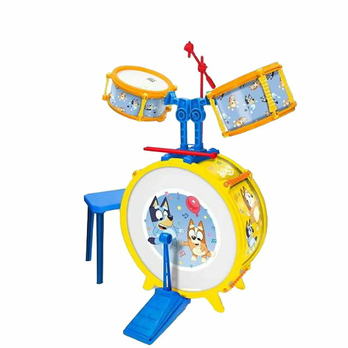 Batteria Musicale Bluey Per bambini 55 x 36 x 38 cm