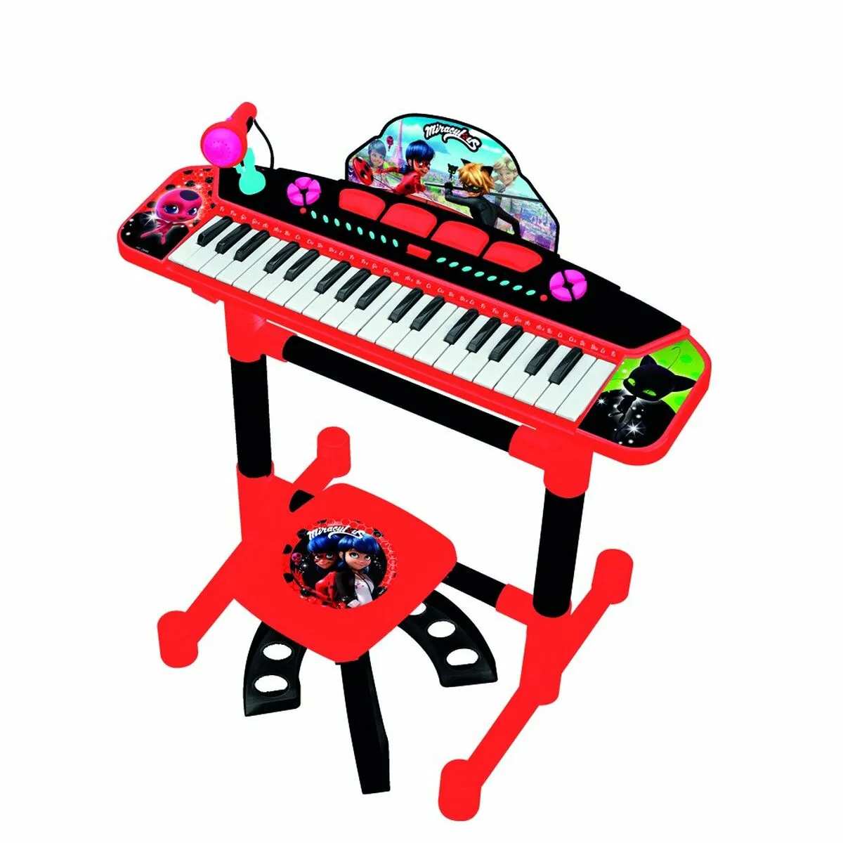 Pianoforte Elettrico Lady Bug Rosso