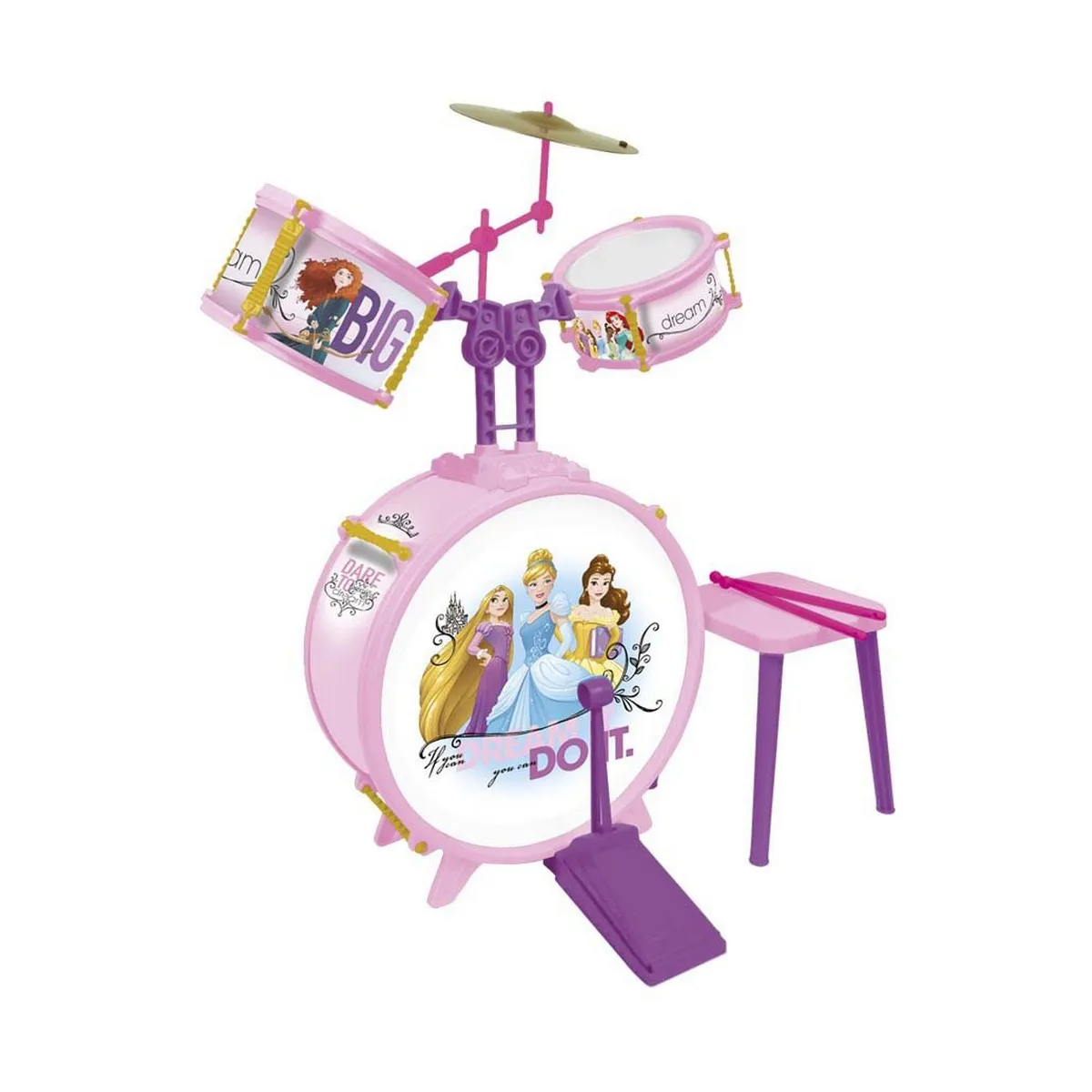 Batteria Musicale Princesses Disney Principesse Disney Plastica