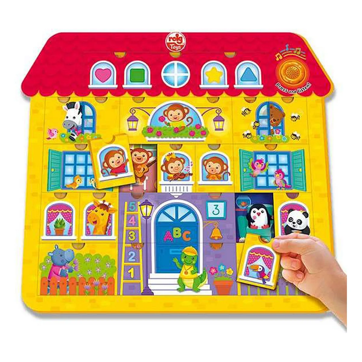 Puzzle Reig Constructor House Musicale 21 Pezzi 17 x 37 x 41,5 cm (17 x 37 x 41,5 cm)