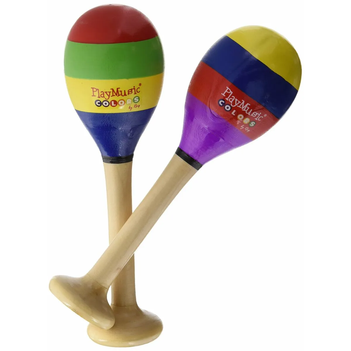 Maracas Reig Multicolore Legno Plastica 20 cm