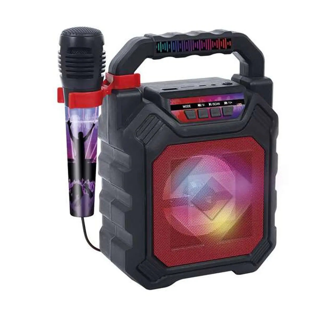 Altoparlante con Microfono Karaoke Reig Metal Pro