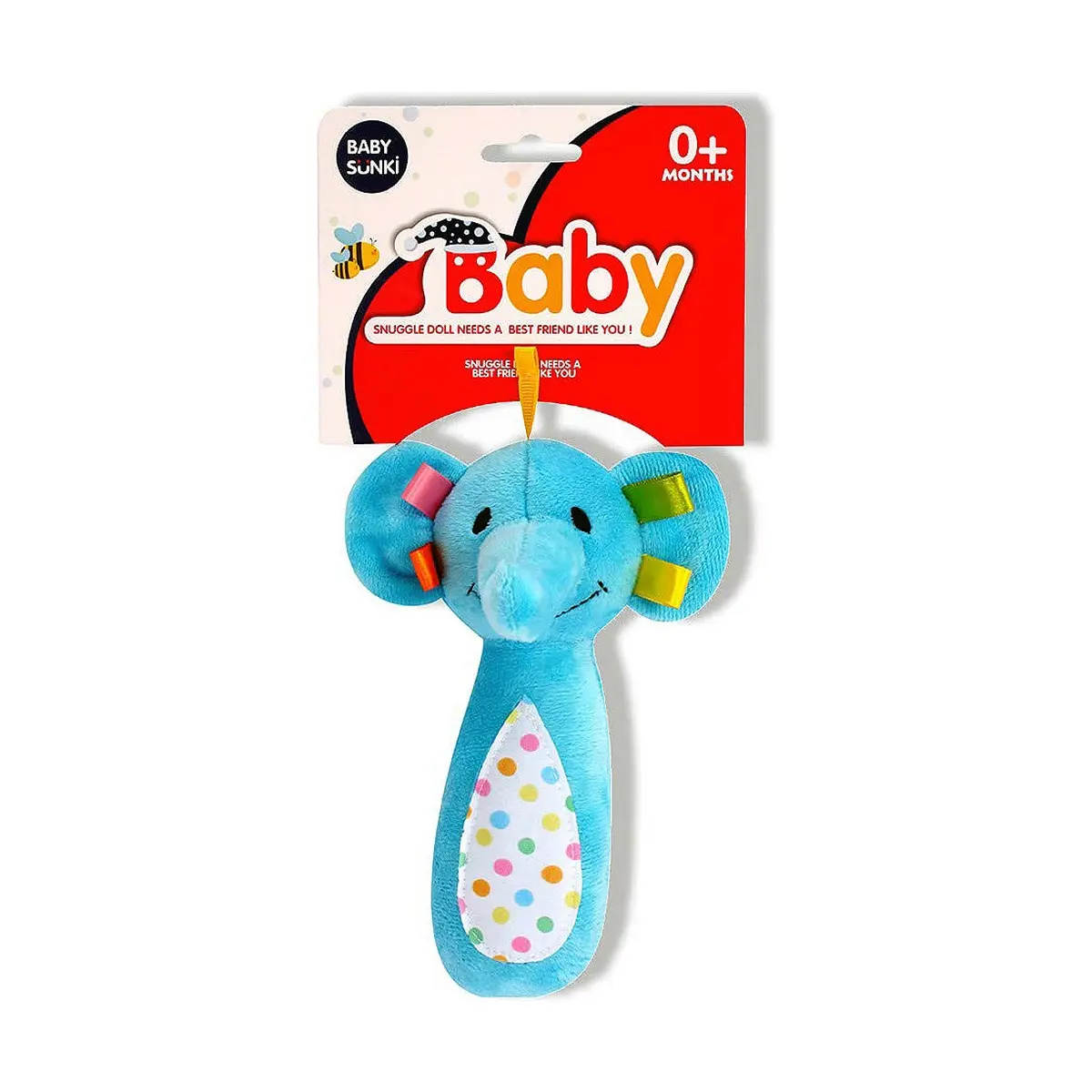 Peluche con Sonagli Reig 20 cm Elefante