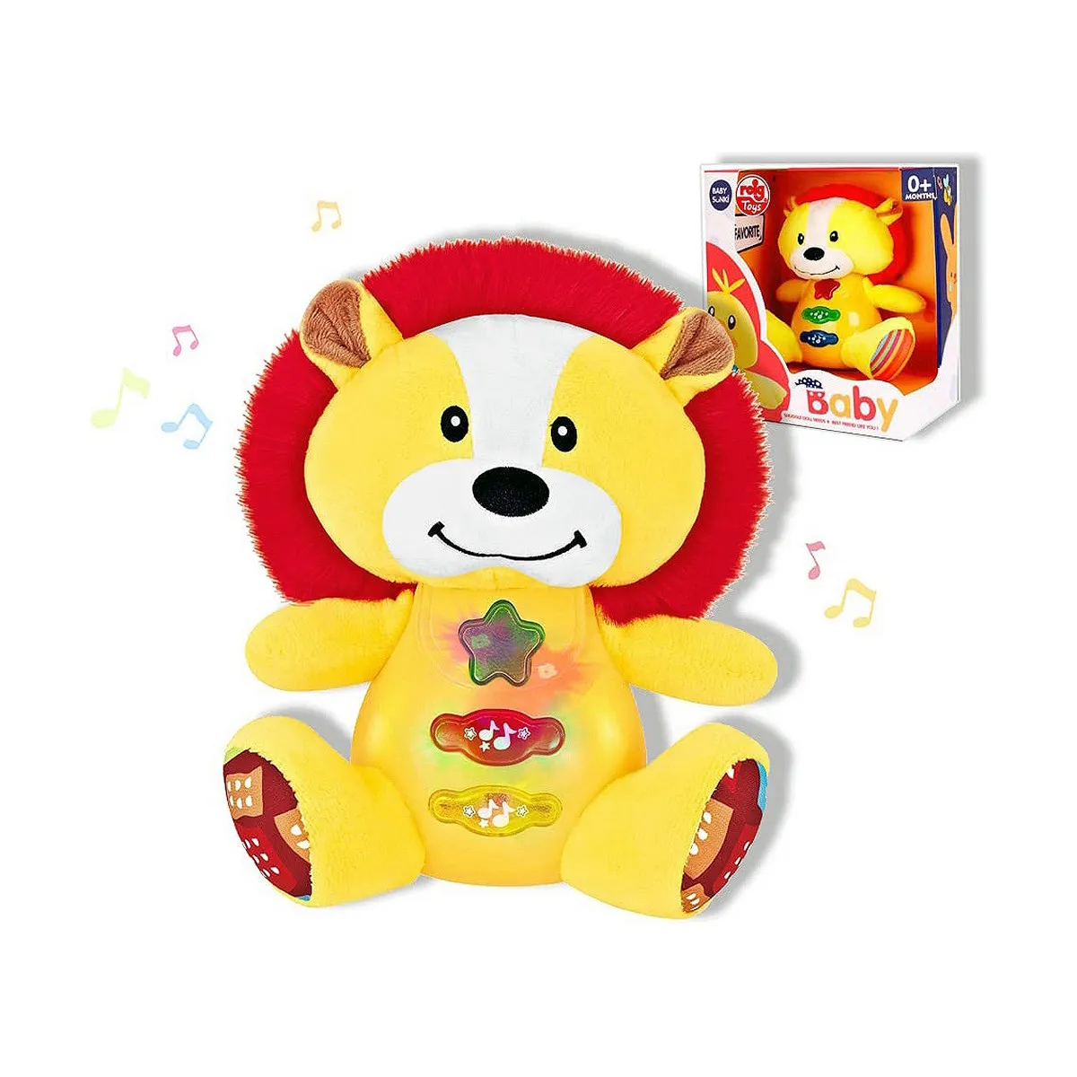 Peluche Musicale Reig Leone 15 cm