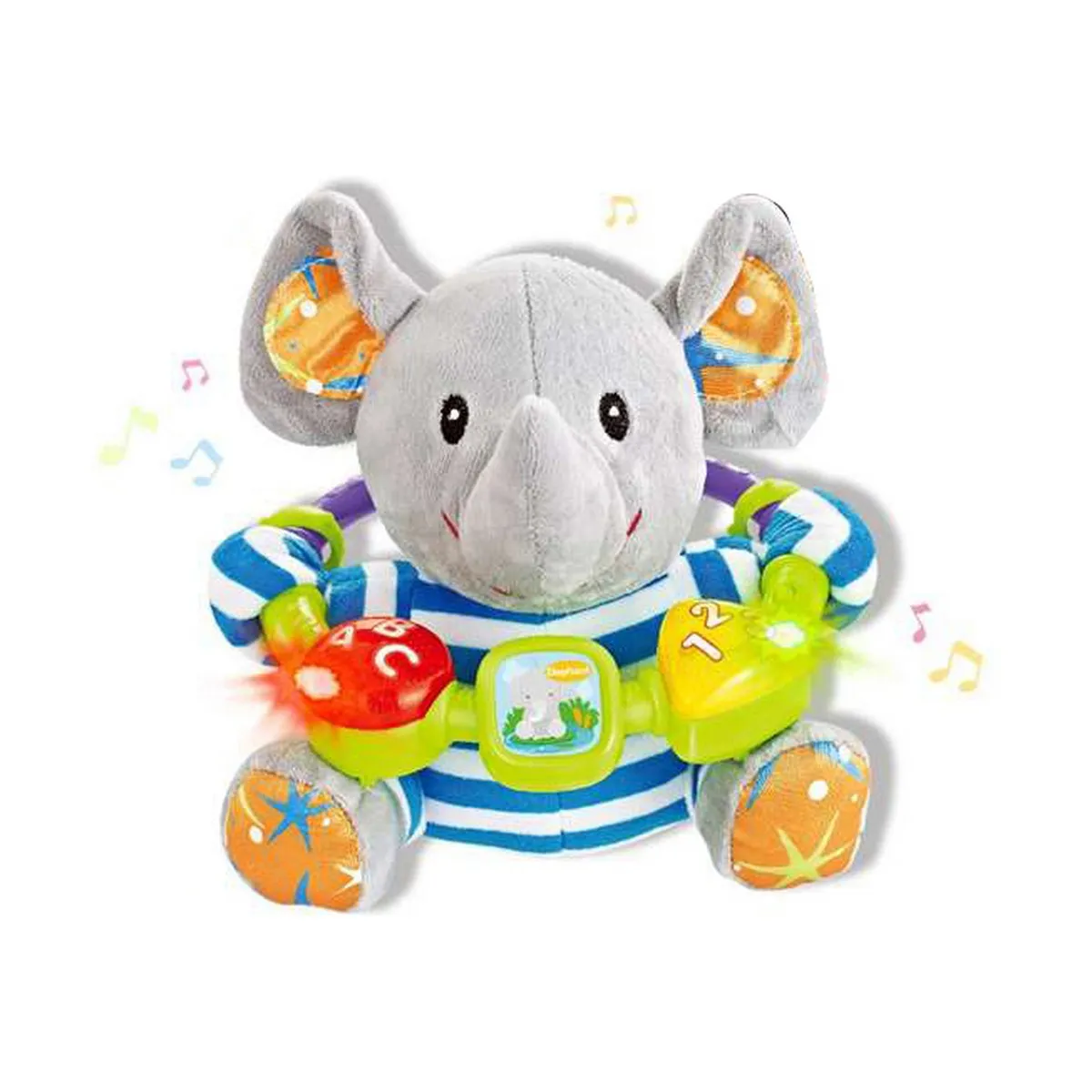 Peluche con Suono Reig Elefante 35 cm