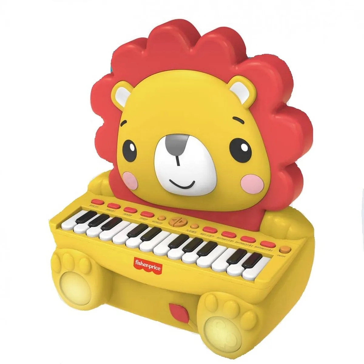 Giocattolo Musicale Fisher Price Pianoforte Elettrico Leone