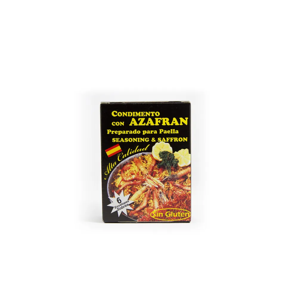 Condimento Salsafran Paella Zafferano (6 uds)