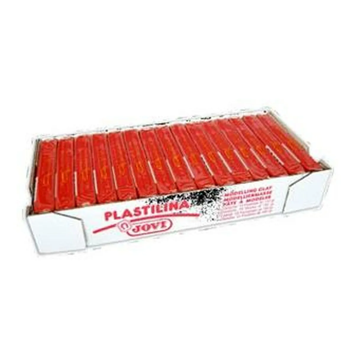 Plastilina Jovi School Rosso (15 Pezzi)