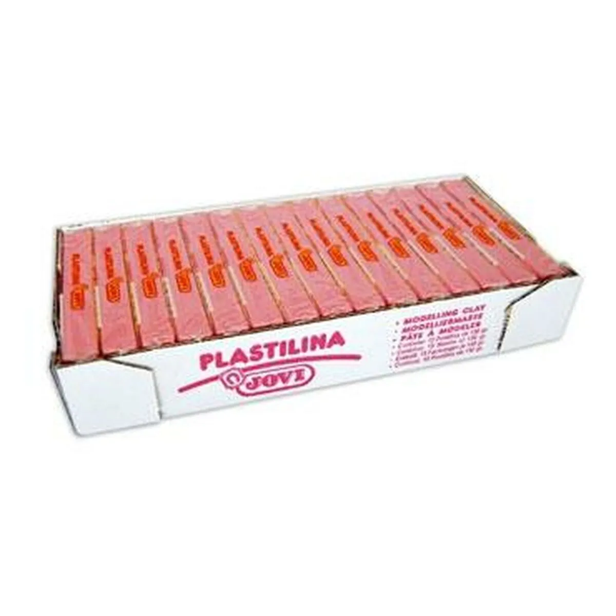 Plastilina Jovi School Rosa (15 Pezzi)