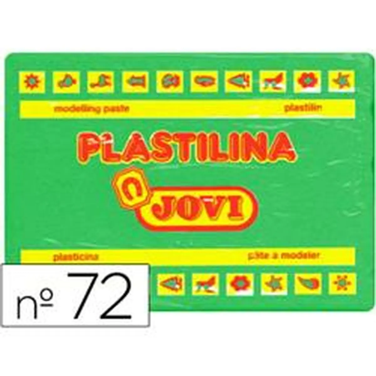 Plastilina Jovi 72-05 Rosso