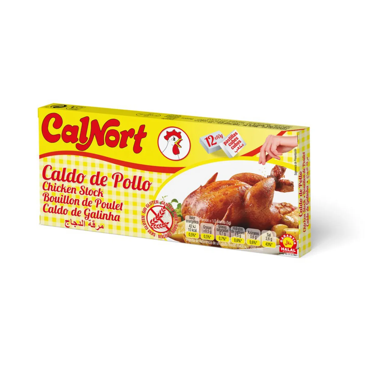 Brodo Calnort Pollo (12 uds)