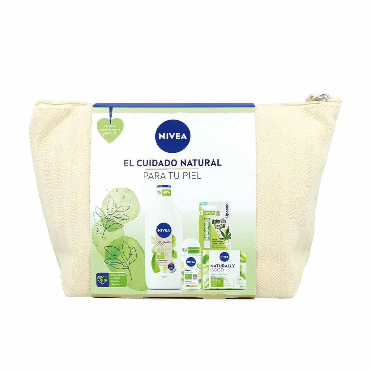 Set Cosmetica Nivea Naturally Good 5 Pezzi