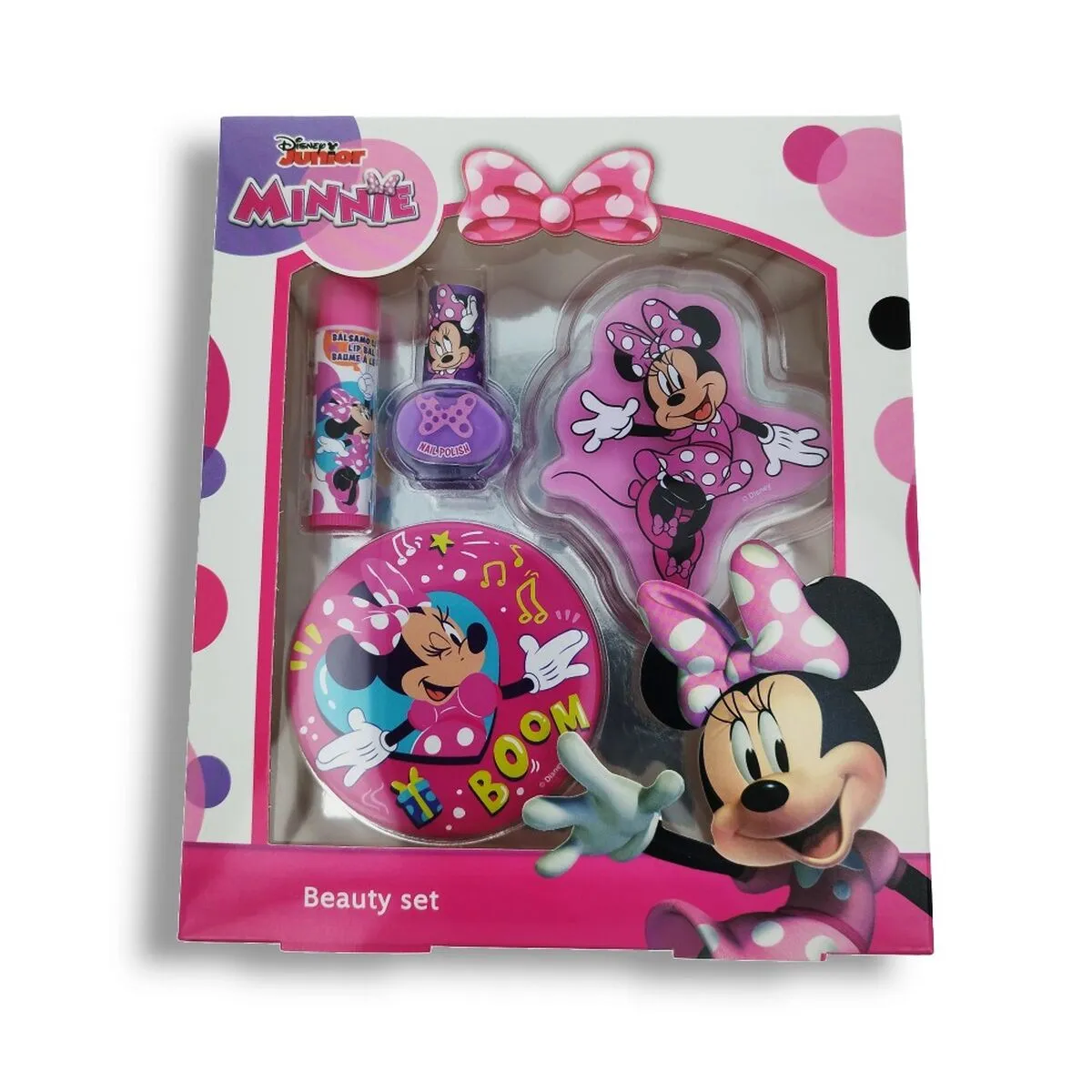 Set di Trucchi per Bambini Cartoon Minnie Set Belleza Lote 4 Pezzi