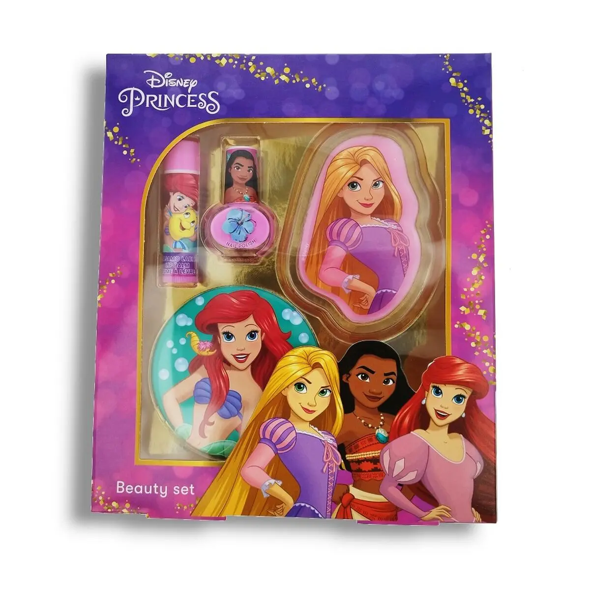 Set di Trucchi per Bambini Lorenay Disney Princess 4 Pezzi