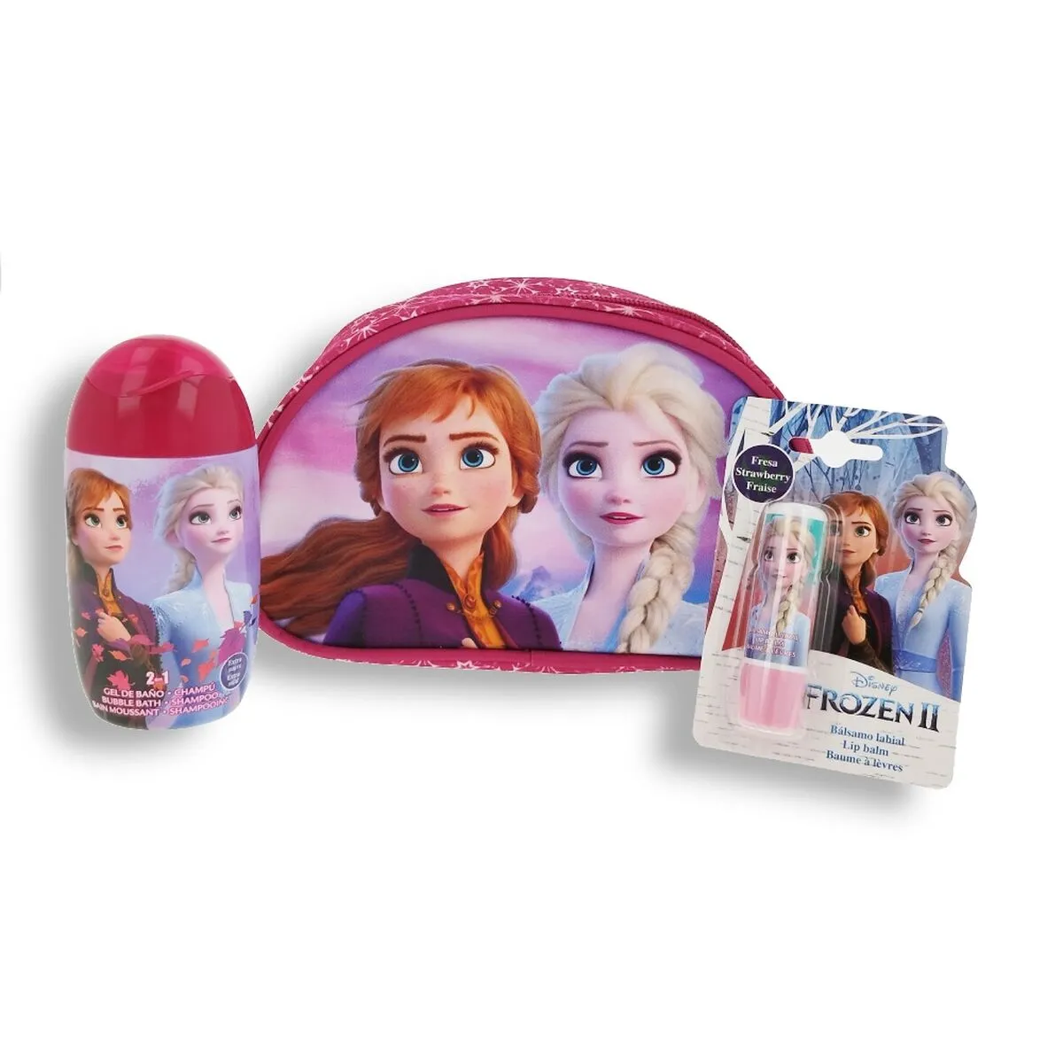 Set da Bagno da Viaggio per Bambini Lorenay Frozen 2 Pezzi