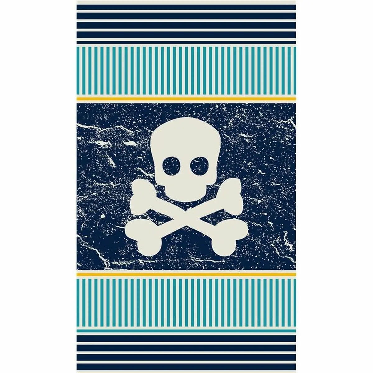 Telo da Mare Secaneta Pirate Blu scuro